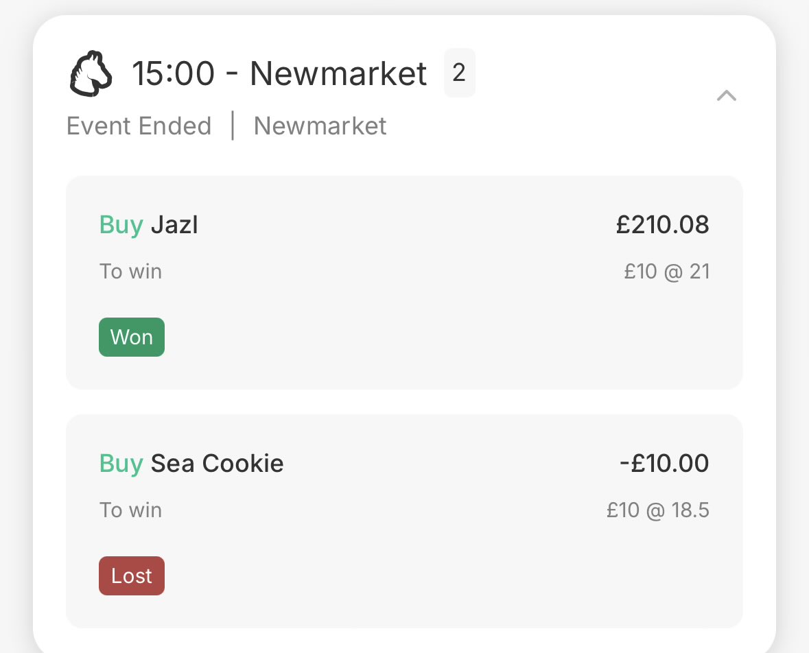 PandPValuebets's tweet photo. Easy to do this now the result has come in but we liked two in the 15:00 at Newmarket…..next time will make it public! Sorry folks https://t.co/jgTCt7xv6q