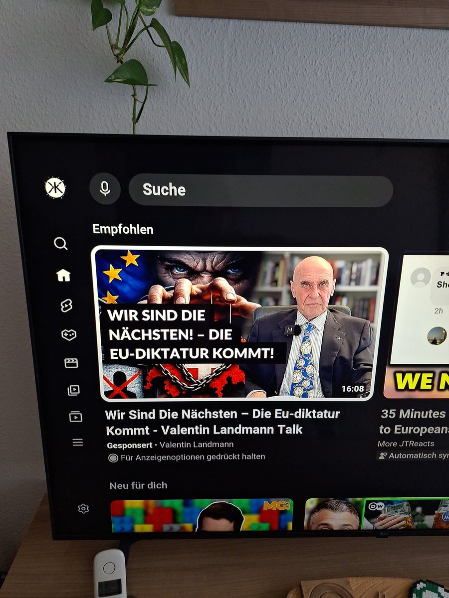 RaykiloX's tweet photo. @YouTube was soll die Scheiße? N4zi-Werbung und Fascho-Pseudo-Dokus? Was verdammt stimmt nicht mit euch???? 🤬🤬🤬 https://t.co/PQweBqJc6C