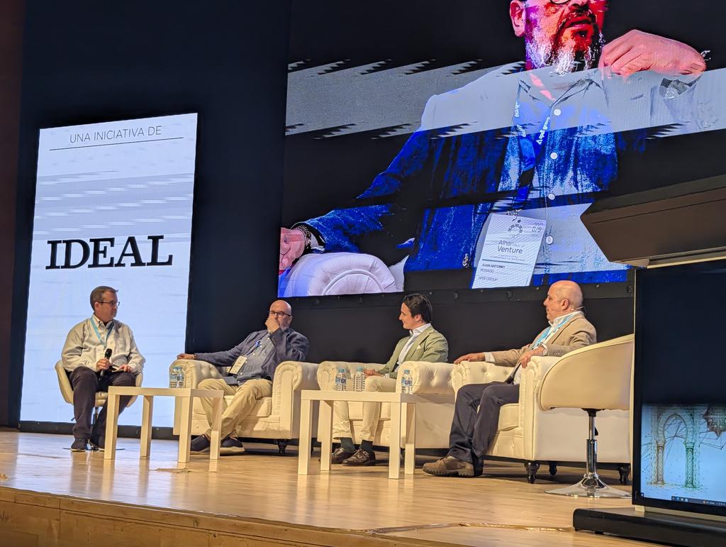 AlhambraVenture's tweet photo. 📈 APDI, @ayming_es y KeepInTax repasan, moderados por Wilhelm Lappe, las fórmulas de financiación para escalar un proyecto en Alhambra Venture 2026.
#AlhambraVenture2026 #AlhambraVenture #Financiación #Crecimiento #Emprendimiento https://t.co/LdabhDyQH8