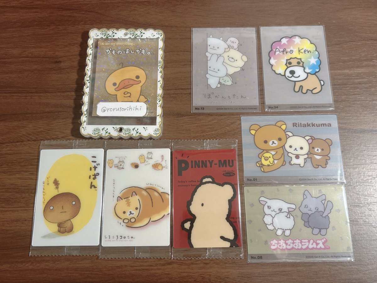 rorutorihiki's tweet photo. 【交換】サンエックス ユニバース ちょこぶろっくしーる アクリミニ ウエハース クリアカード あつめてカード コレクション

譲：1〜3枚目
求：4枚目

郵送のみ📮
纏めての交換だと有難いです。
検索からもお気軽にお声がけください🍀 https://t.co/H33UklpdTE