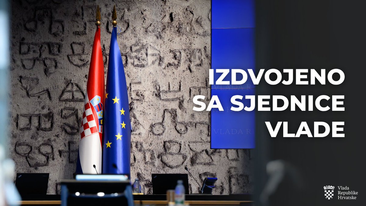 VladaRH's tweet photo. Na 183. #sjednicaVRH:

✅donesena Odluka o četvrtom dodatku #NPOO🇭🇷🇪🇺 ➡️ preraspodjela sredstava za ulaganje u razvoj umjetne inteligencije i naprednih digitalnih tehnologija, koji doprinose ostvarivanju veće dodane vrijednosti za naše gospodarstvo @mfin_RH

✅usvojen novi Prijedlog zakona o istraživanju i eksploataciji energetskih georesursa ➡️ povećava iskorištenje domaćih rezervi, smanjuje troškove, uvodi jasnije procedure i kraće rokove ❗poseban naglasak je na geotermalnoj energiji s ciljem povećanja investicija i lakšeg razvoja lokalnih projekata grijanja i proizvodnje energije @mingo_hr @susnjar_a

✅proglašen Posebni rezervat "Poljana" ➡️ vrijedno prirodno stanište s visokim stupnjem očuvanosti krajobraza i bioraznolikosti smješteno na jugozapadnim obroncima Papuka #PSŽ @marvuckovic
