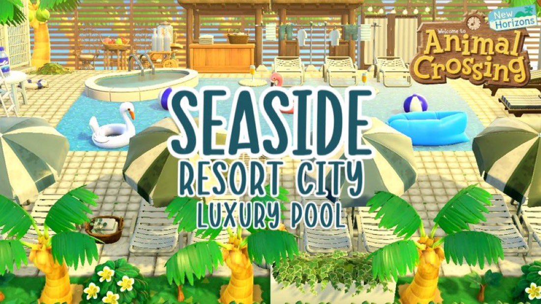 cozydalia's tweet photo. NEW VIDEO!! I built a luxury pool on my new seaside resort city island SEABREEZE! check it out!!🛟☀️
LINK: https://t.co/go2lLGC2yH
#ACNH #AnimalCrossing #ACNHDesign #AnimalCrossingNewHorizons https://t.co/zUT0bi5iRg