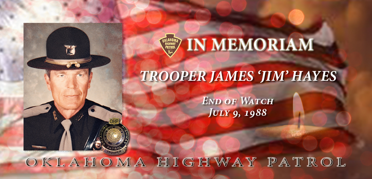 OHPDPS's tweet photo. Please join us in honoring and remembering Trooper James Hayes, who died in the line of duty on this day in 1988.

https://t.co/wNTATOYudy https://t.co/X0RCyM1g6T