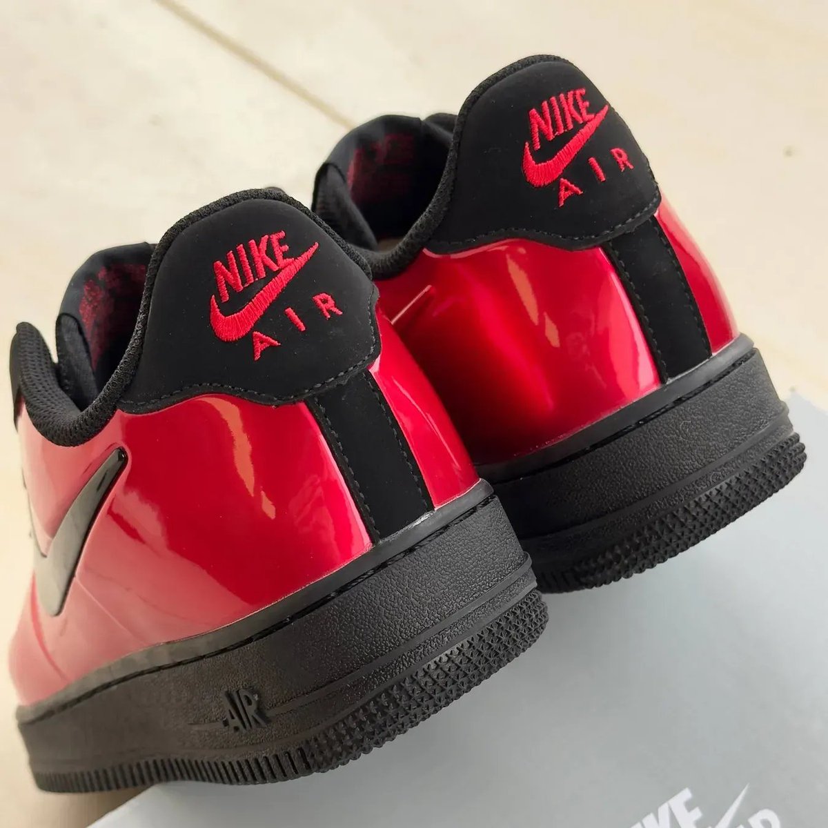 houseofheat's tweet photo. The Nike Air Force 1 Low Foamposite Returns Summer 2027 in "Gym Red" 🩸 https://t.co/IMUCaYtDTD