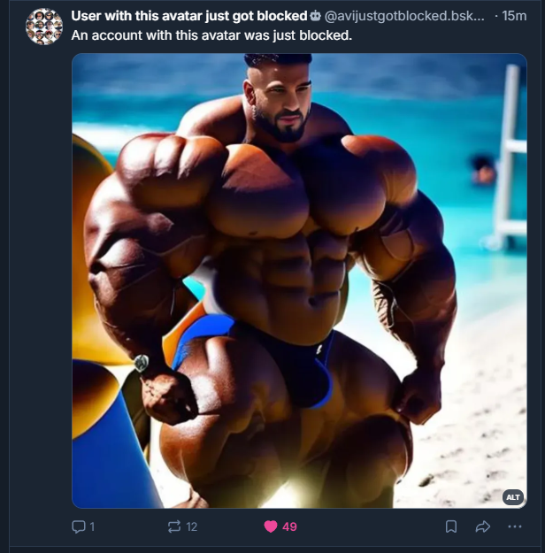 a_blind_sniper's tweet photo. bluesky bots have the juice lmfao https://t.co/Jaak5pdkpD