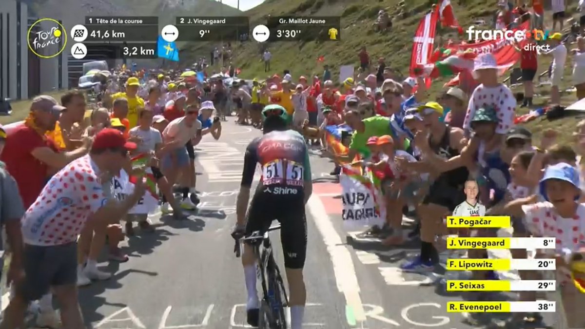 cheztontontlse's tweet photo. IL SE BAT COMME UN DIABLE. AVEC LES MEILLEURS. LA FRANCE MESSIEURS DAMES. ET PAS N'IMPORTE LAQUELLE. LA FRANCE DE L'AVENIR. LA FRANCE DU DOSSARD 51. 💛💛💛

#TDF2026 https://t.co/MZJbMOvStO