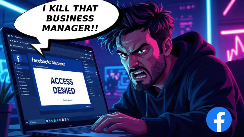 websticknl's tweet photo. ❌💢 Can't Access Business Manager - Admin Permissions Removed WTF?!! https://t.co/scIzs9Uc7c #BusinessManager #FacebookBusiness #AccessRevoked #MetaBusiness #FacebookAds https://t.co/nr8MKTqbth
