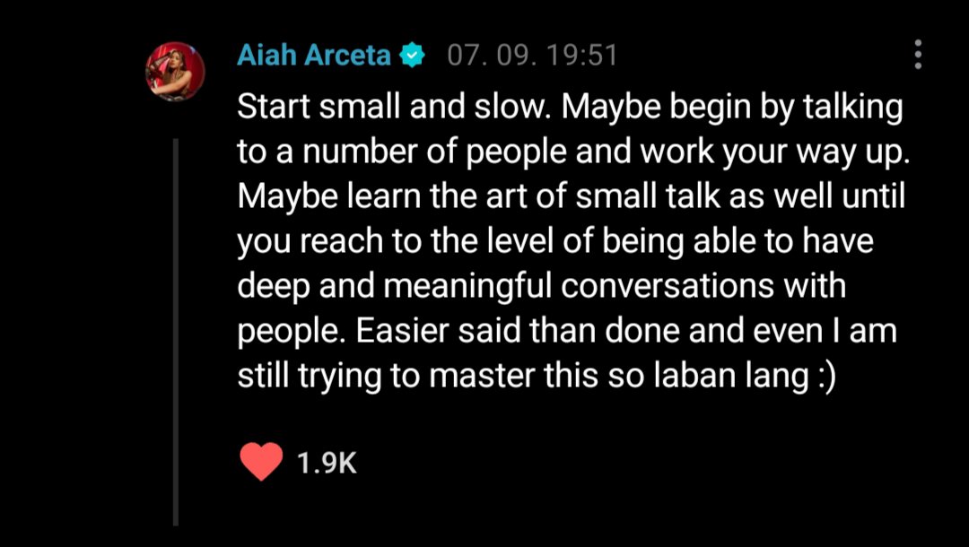 matchaprose's tweet photo. i will always be grateful that i exist in the same lifetime with ate aiah. her words really helped me to get through college, and now her words are also motivating me to navigate adulthood even if it is hard and i am scared.

thank you, ate @bini_aiah. https://t.co/Tr9vWp1zU5