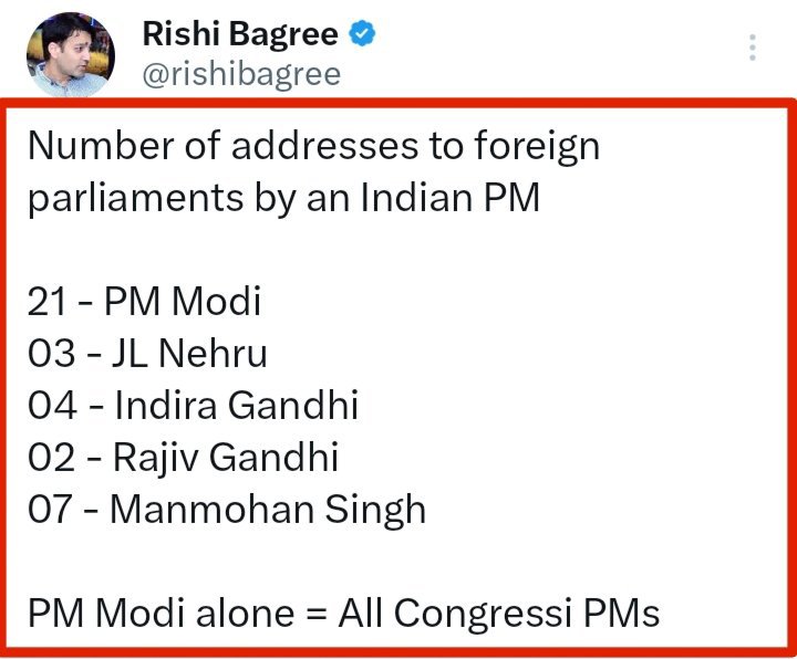 MeMarathi_No1's tweet photo. Foreign parliaments don't vote in Indian elections. 

Indians care more about prices, jobs and incomes than the number of standing ovations abroad. https://t.co/gqpyqJU9GT