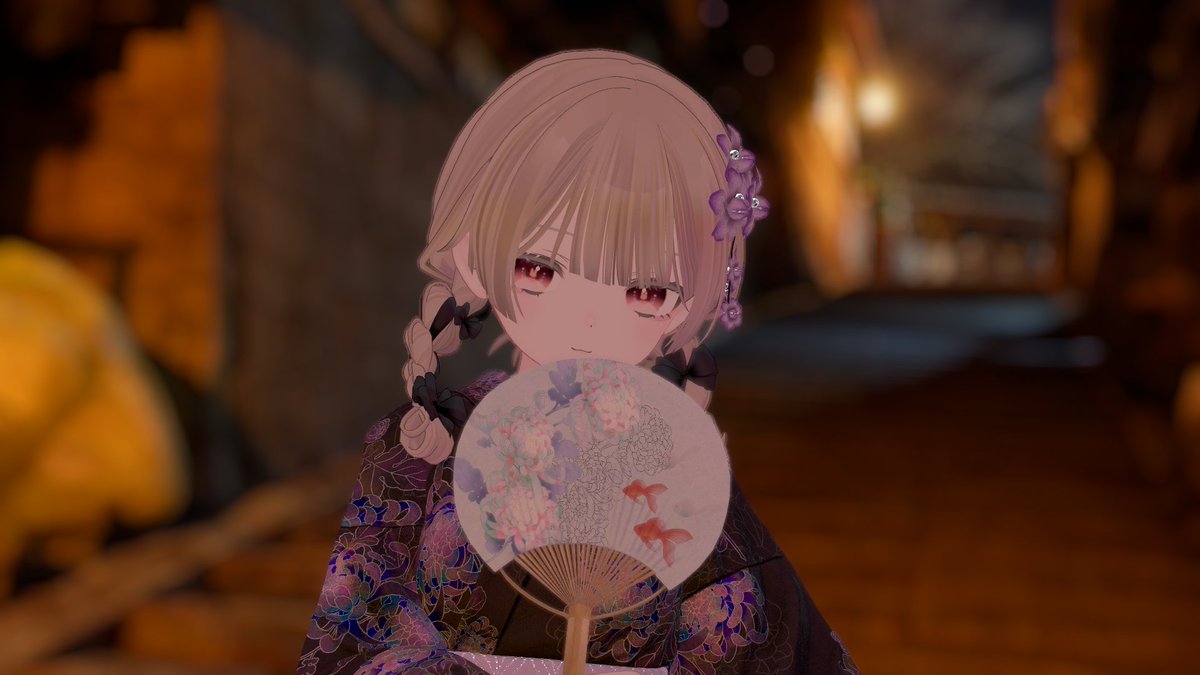 mugitea_vrc's tweet photo. 夜は涼しいね
#Riruru3D https://t.co/Hh5ADnYhZY