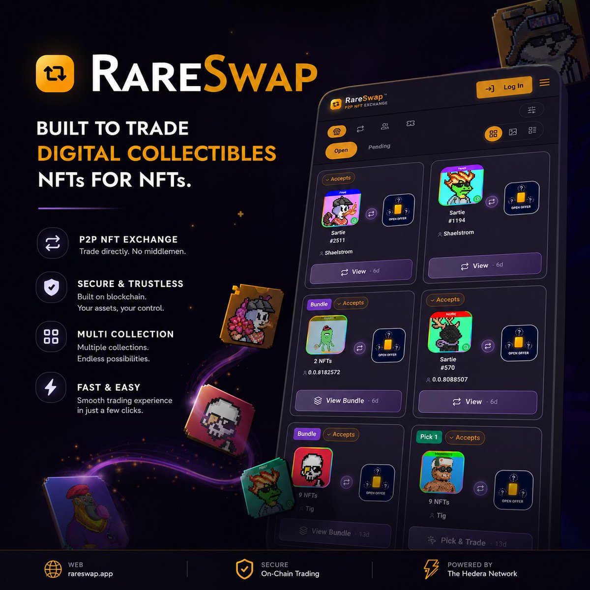 Rare Swap tweet media