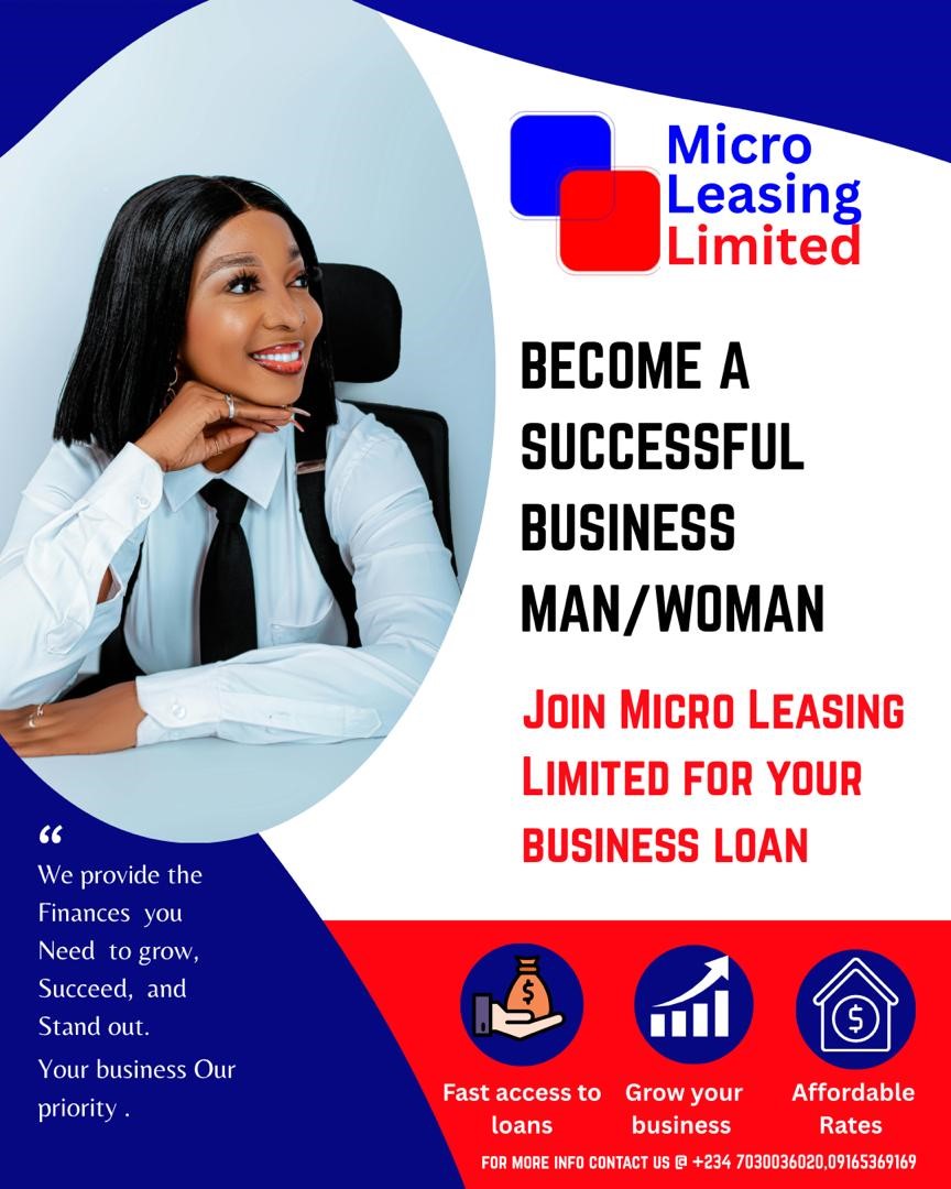 microleasingltd's tweet photo. Are you in need of money to support your business?? Micro leasing is here to assist you, send that DM today.

#loans
#finances
#Microleasingltd https://t.co/cPrZ7PxKqn