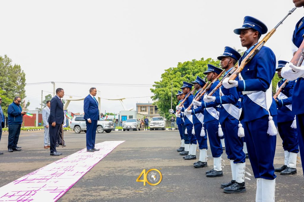 DrWorkneh's tweet photo. True regional security is not built on walls, but on the bridges of cooperation we construct between our institutions. 
Today in Sandafa, I joined Commissioner General Demelash Gebremichael to sign an MoU between IGAD and the Ethiopian Police University. This partnership will offer our regional law enforcement officers and agencies tuition-free access to advanced training in forensics, cyber-investigation, and counter-terrorism.
By investing in our officers, we are building a unified defense force that ensures a safer, more resilient future for the entire Horn of Africa.