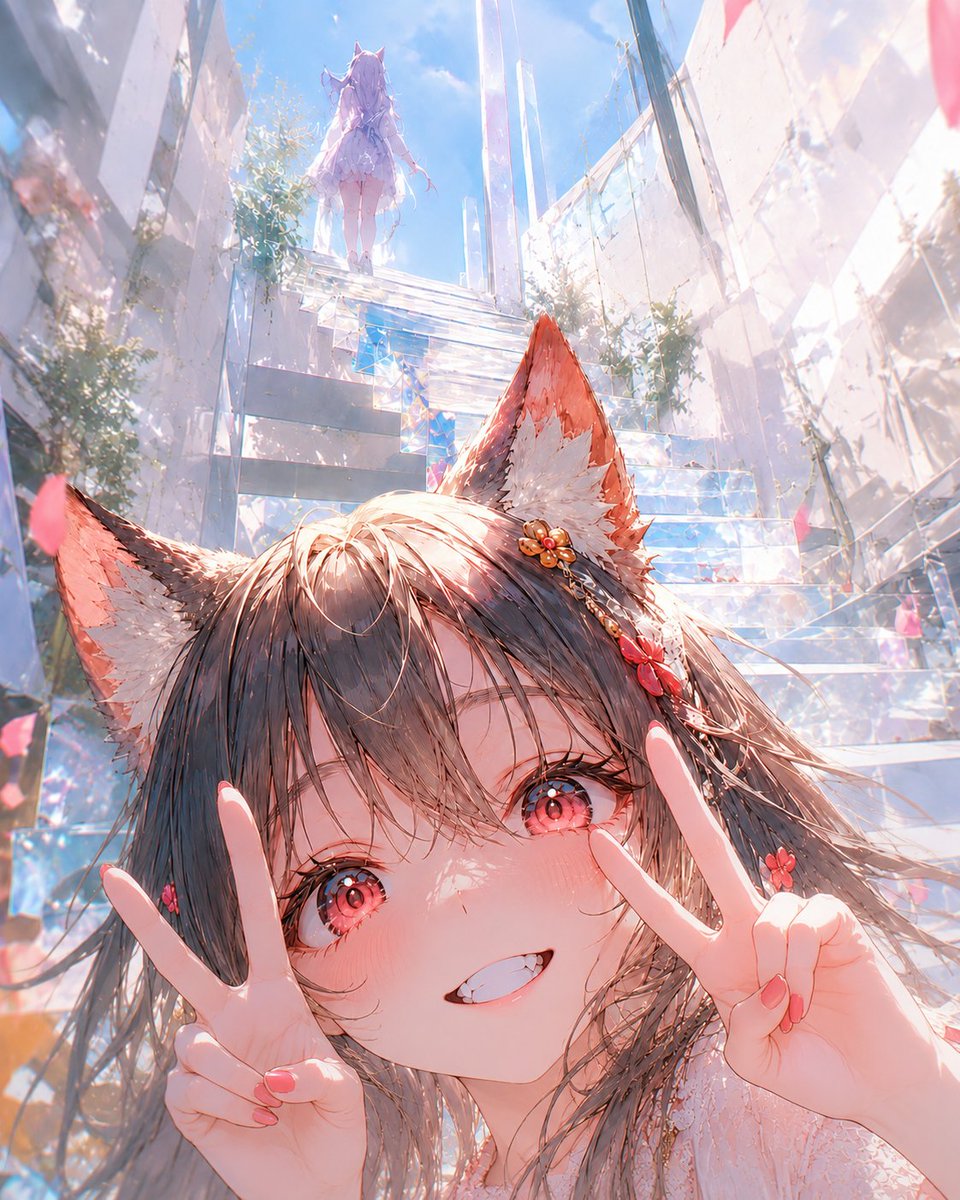 ぎりぎりꕀ⋆🦊🌙*·̩͙𖤐 ぴっぴぃ サイちゃん 間に合ってますかね(*ˊ˘ˋ