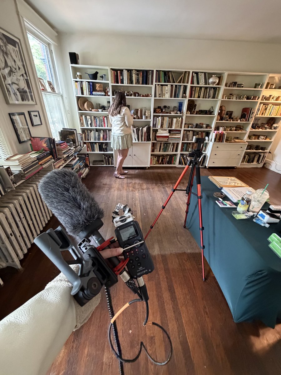 Curious_Kurz's tweet photo. Who doesn’t love a shopping experience that allows you to be a little nosy?

Got to dust off my audio kit and shadow @maddy_brannon for an @NPR story all about how young people are flocking to estate sales. https://t.co/Rr5GME3cLL