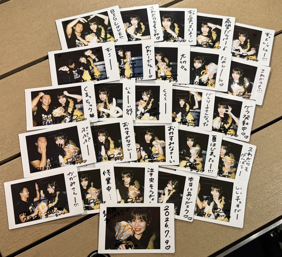 u______m_______'s tweet photo. BABY BLOOM 1st Anniversary Live🎂🐝

1周年楽しすぎて湧いた🙌

たくさん笑い合えていろんな思い出語り合えて至福のひとときで幸せうーでした！

2年目もたくさん推してくから覚悟しといてね！！！

#花井瑠莉奈
#ベイビーブルーム https://t.co/zLHNPQKY9c