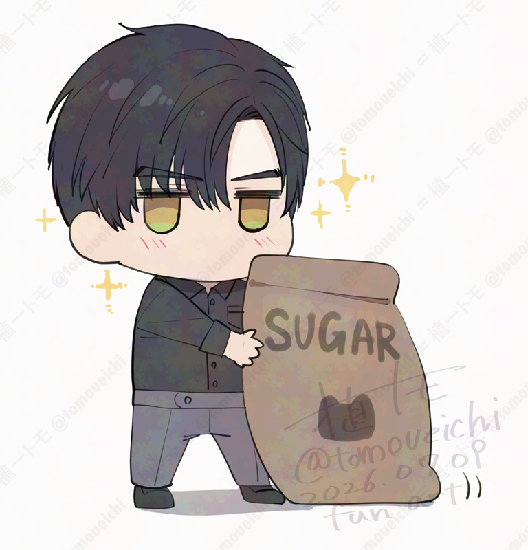 tomoueichi's tweet photo. 「キッチンが完成したと聞いた」（恋と深空二次創作/レイ） https://t.co/QwCMYoO4xD