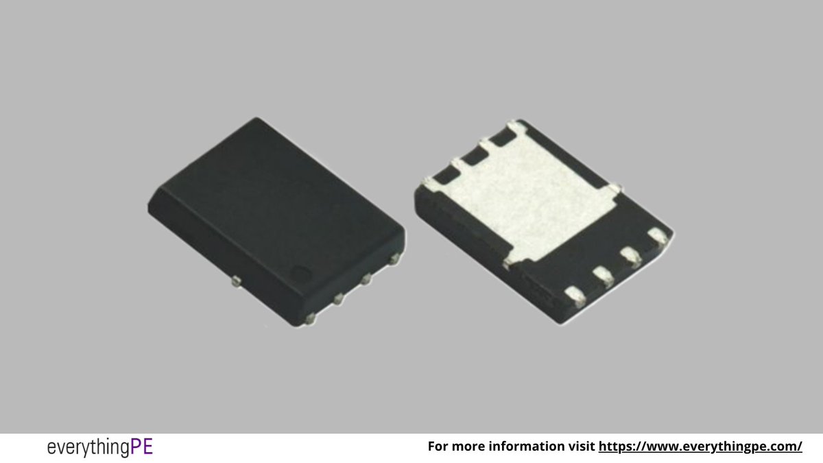 everything_PE_'s tweet photo. Vishay has expanded its TrenchFET® Gen IV portfolio with four 40 V N-channel power MOSFETs optimized for noisy motor control environments.

Learn more: https://t.co/BjUnXfRN7J

#MOSFET #MotorControl #DCDCConverter #PowerElectronics #PowerTools #Drones #Semiconductor #Vishay https://t.co/PjPyPV2riU