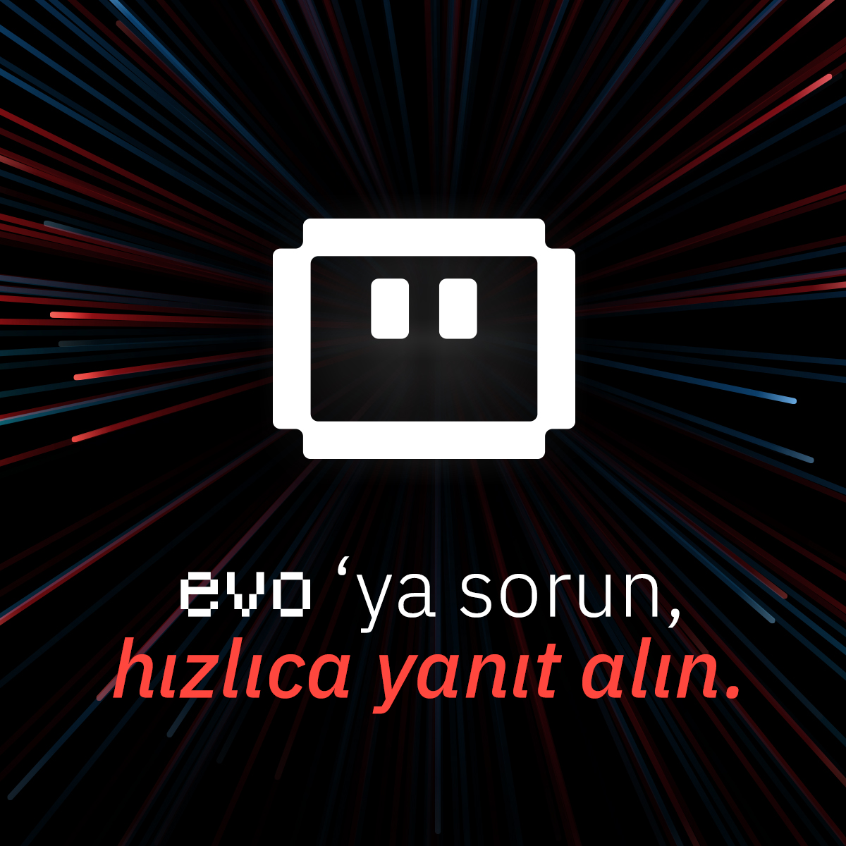 fintables's tweet photo. Piyasa Takibinde Hız Zamanı. Şimdi Evo'ya Sor !