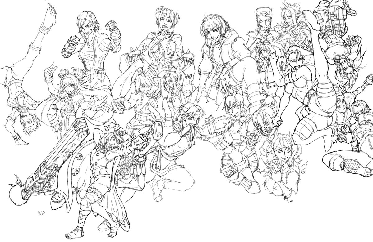 hidpict's tweet photo. 格ゲー女性キャラいろいろ https://t.co/MwUeSKa94p