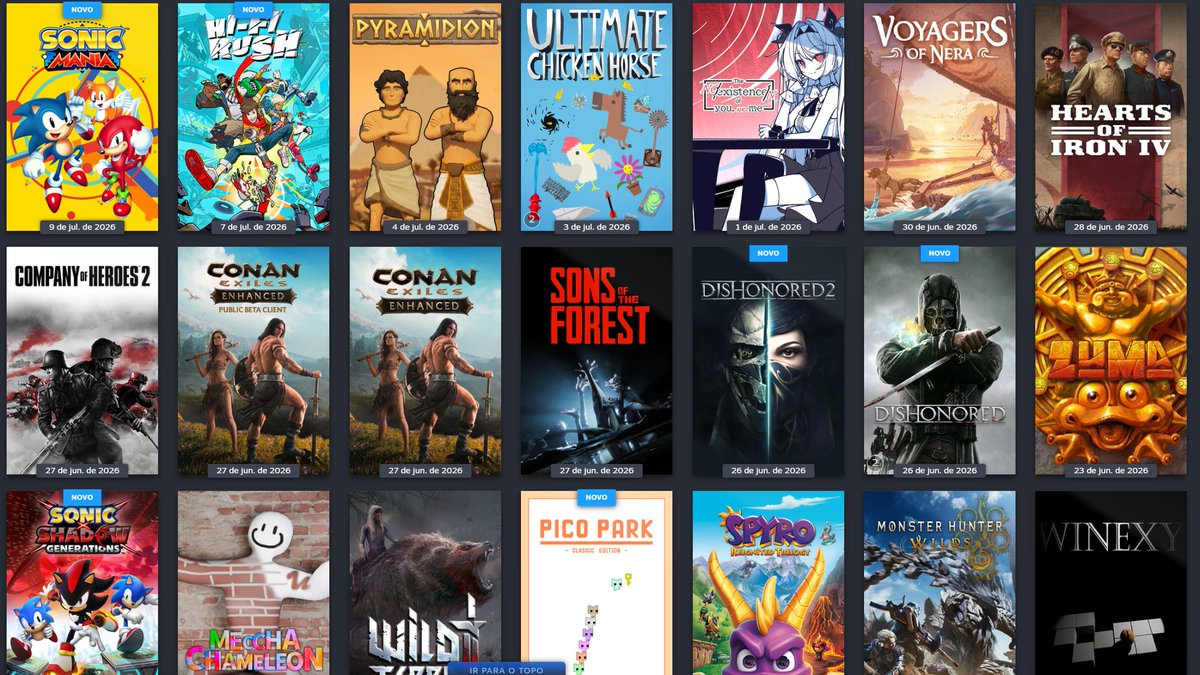 Yakkuni_'s tweet photo. Fim de Summer Sale com  
- Hi-fi Rush 
- Sonic Mania 
- Sonic Shadow Generations 
Comprados e de presente ganhei:
- The NOexistenceN of you AND me 
- Ultimate Chicken Horse 
- Dishonored 1 Deluxe 
- Deishonored 2  

Ótima summer sale, obrigado. https://t.co/VBhOvSPNlI