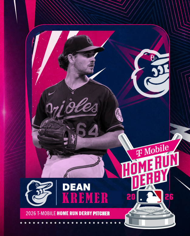 FreddieTheOsFan's tweet photo. DEALIN' DEAN: Orioles RHP Dean Kremer will be participating in the 2026 Home Run Derby presented by T-Mobile! https://t.co/VDwTnlYNz3
