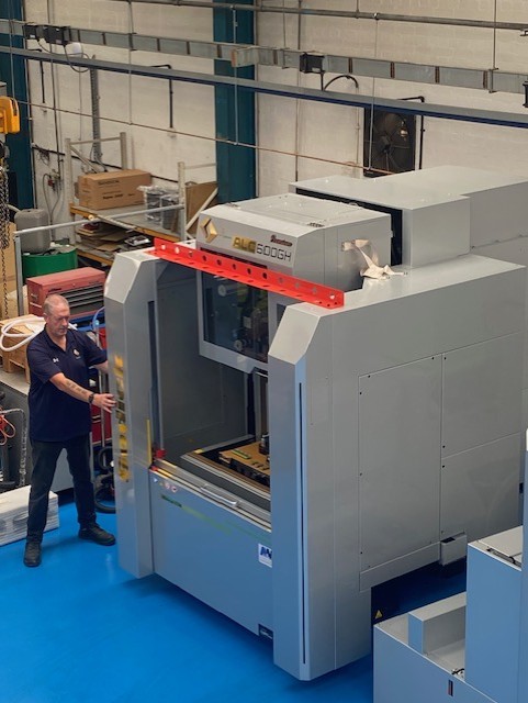 AandMEDM's tweet photo. More investment in EDM. Charles Russell delivering new Sodick ALC 600GH wire eroder now being installed by #Sodick engineers.
@mtdcnc #precisionengineering #wireerosion #wireEDM #UKmfg https://t.co/kCy8ey7yCG