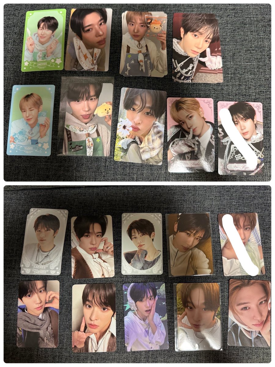 it40111614's tweet photo. NCT WISH 
NCTWISH  ウィシ ラントレ　トレカ　交換　#nctwish交換

[ 譲 ]   シオン リク ユウシ ジェヒ リョウ　
(画像参照)   

[ 求 ]   サクヤ (同種異種過去)
特にリプ欄のもの

郵送 or 手渡し (7/11,12)
 
お心当たりのある方はお気軽にお声掛けください https://t.co/pHWYAdKuBe