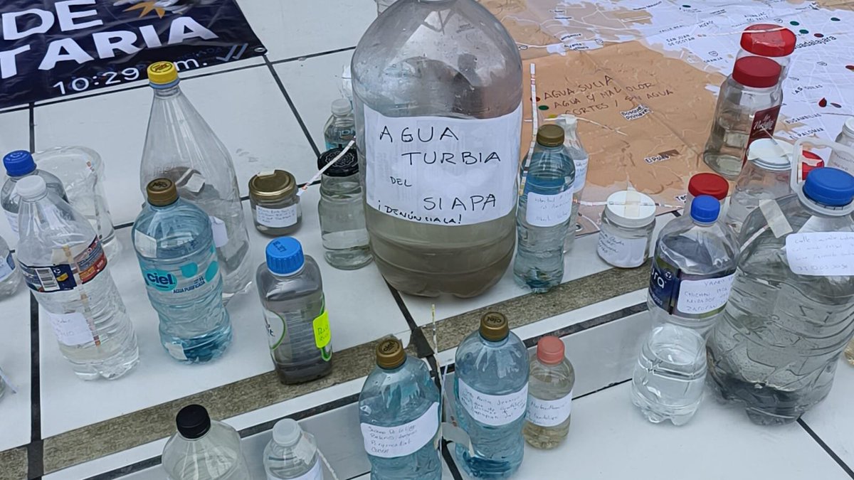 Jnlomeli's tweet photo. 🕵️ Obtuve por transparencia los resultados del monitoreo del agua del @siapagdl realizado por @coprisjal 

🚰  Según sus propios datos, el agua incumple parámetros de calidad NOM-127

😳 Y no solo eso...

📌 Más tarde comparto la base de datos.

🔗 https://t.co/J0TtsdEeUv https://t.co/Fnce0EWlb4