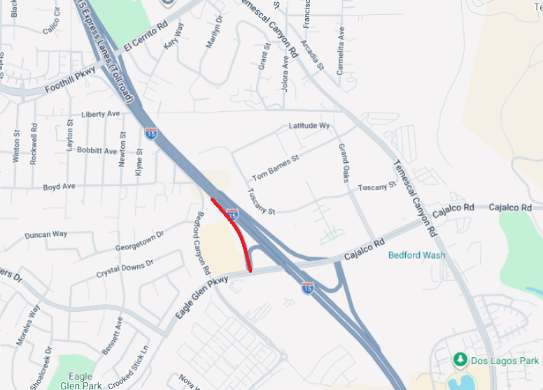 Caltrans District 8 tweet media