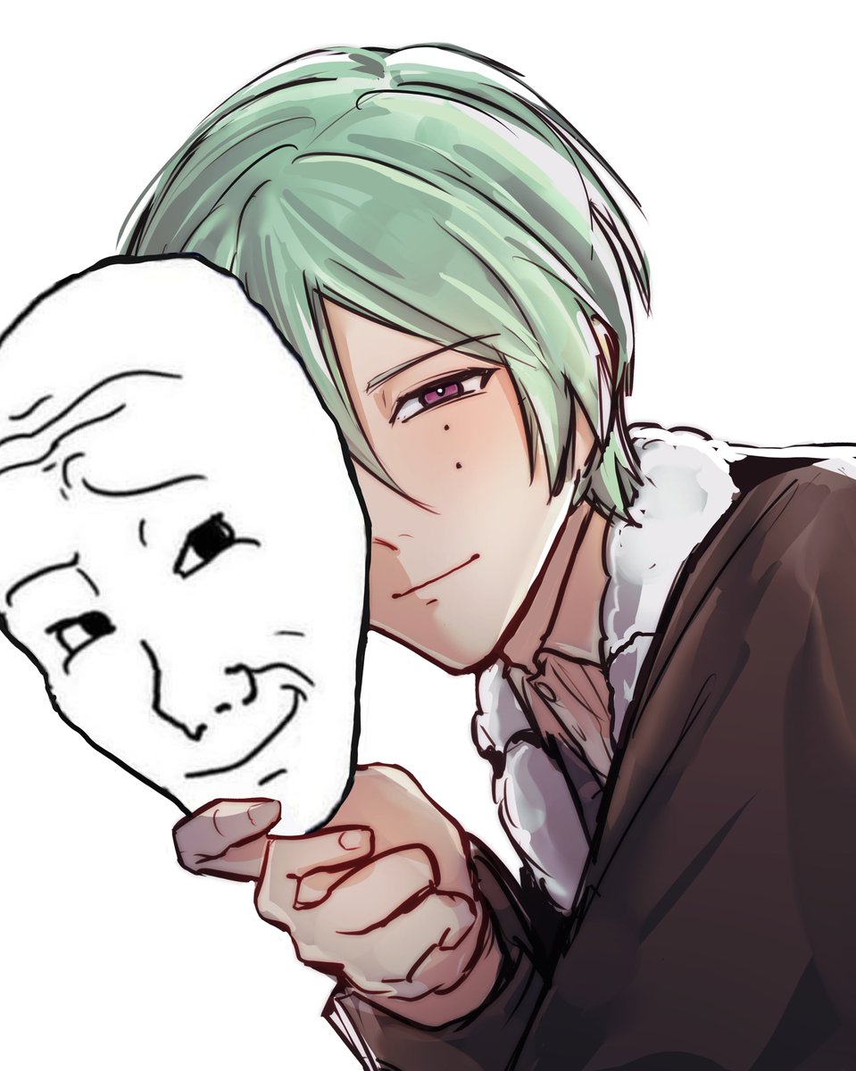 kkisskis5's tweet photo. This green thing #tatsumikazehaya #enstars https://t.co/G57A9ZBRGQ