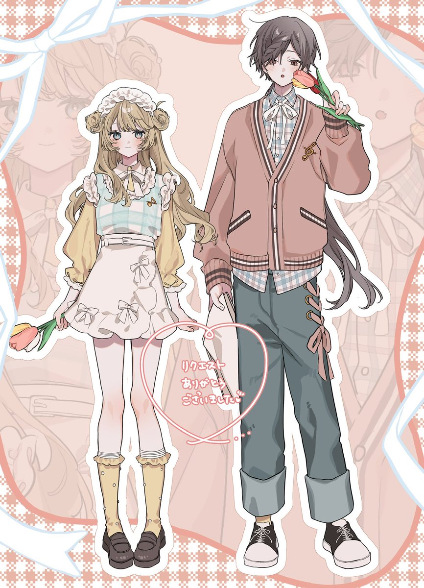macsb_'s tweet photo. skeb納品しました⸜🌷︎⸝‍
リクエストありがとうございました✨ ¨̮✨ https://t.co/NfznEVA2do