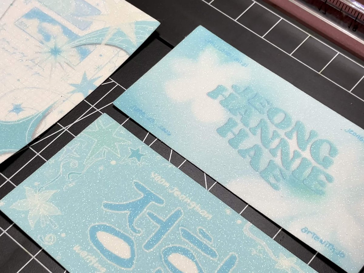 artewithjo's tweet photo. from art to actual, stickers &amp; lens cleaner freebies for the aitai event ⋆˚꩜｡

this might just be my favorite set yet. i'm so happy with how it turned out. https://t.co/q9DingBPs0