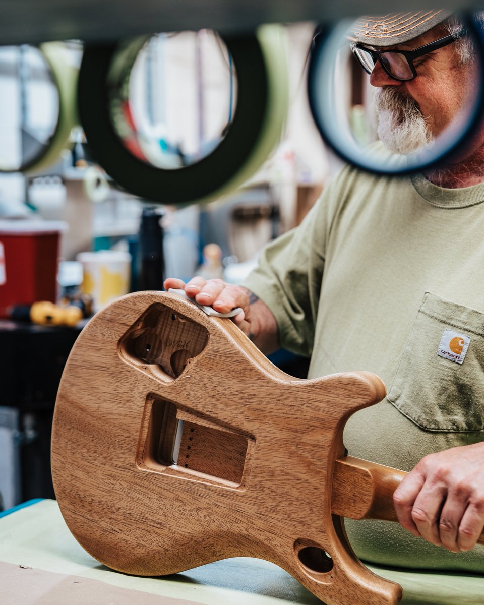 prsguitars's tweet photo. It takes lots of talented people to make even a single guitar. What role would you like to learn more about here at PRS HQ? https://t.co/uLq2ivO3Zc