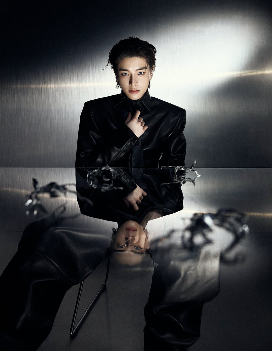 EN7ernally's tweet photo. BAZAAR STAR : The Cosmic Interview #JAKE #제이크

It takes only a few words with Jake to understand why his fellow members have consistently dubbed him the most relaxed and grounded presence in the group. In the high-octane world of idols, the word “relaxed” can feel like a luxury—a distant ideal that is nearly impossible to maintain amidst a relentless schedule. Yet, Jake finds his equanimity in the very act of giving his all. “I always strive to show my absolute best, but I’ve learned not to let frustration take hold even when the results diverge from my expectations. I can accept it because I know I gave it my all. To me, that’s what being relaxed really is.”

He was a free-spirited teenager growing up in Brisbane, Australia. After school, he would spend his time walking his dog in the backyard or immersed in his favorite music. In the quiet of his daily life, he occasionally found himself longing for the bustling, fast-paced energy of Korea. His mother, noticing her son’s love for singing, recommended a Justin Bieber album, which naturally led him to fall in love with pop. At sixteen, just before he was cast, he performed Bieber’s “Love Yourself” at his audition. It was this music that led Jake's life to a faraway place. Reflecting on the fierce competition of his trainee days, he said: “I started with just curiosity and a sense of adventure, not knowing at all how the world worked. It was the kind of challenge you can only take on at that age, and I just went for it with reckless faith. That’s how I made it all the way here.”

“I feel an indescribable rush whenever I discover new music or listen to songs I love. There are certain emotions you can only experience through a specific track. I’ve always loved those moments, from when I was a kid until now. Whether it’s at a fan sign or whenever I meet our fans, I’m not really the best at expressing my feelings with words. That’s why I find it more natural to show my gratitude and love for ENGENE through my singing.” In an interview centered on tracing the shift between what has changed and what remains, Jake spoke primarily of the things that have stayed the same. Even now, listening to Justin Bieber’s music can instantly transport him back to his childhood. Bieber’s ability to continuously reinvent himself through genres like hip-hop and funk over a long career is the quality Jake admires and wishes to emulate most.

“When I look at the numbers, it hits me that I’m already getting close to my mid-twenties. But I don't feel like I’ve changed that much. Rather than forcing myself to act mature, I just want to go with the flow.” When the conversation shifts away from music, his attitude becomes even more flexible and composed. “Since I was very young, I’ve tried to protect my peace in stressful environments. I have the kind of personality that stays steady and pushes through.” For a public figure whose every move is subject to constant scrutiny, a healthy dose of self-assurance and selective filtering are essential for building a solid inner world. Jake is well aware of the balance he needs. “There are always so many more people who support me. For their sake, I shouldn't hold onto negative words or let them affect me.” He continues with a firm expression. “Even back in my trainee days, when I received feedback, I’d sometimes think to myself, ‘I don’t think it’s actually that bad.’ Whether the feedback was good or bad, I just wanted to see myself objectively. I’ve always simply trusted myself as a person.” This is likely why fans have long associated the word “self-esteem” with him. Jake is always charting a trajectory in a direction that keeps him whole and healthy.

What has undeniably shifted over time is his evolution as a musician. “The moment performing on stage became my profession, I knew I had to study my craft more deeply and recalibrate my mindset. My greatest ambition is to ensure that the fans who invest their time and money to see us leave with a performance they’ll never regret.” When asked to define “professionalism,” his response carried the unmistakable drive of someone whose life and career have converged into a single, focused path.

Recently, Jake’s musical spectrum has been steadily expanding. In the group’s latest album, THE SIN : VANISH, he made his mark on two distinct tracks: experiencing the thrill of producing on the opener, “The Beginning,” and taking on the challenge of songwriting with “Sleep Tight.” The album, centered on the theme of “escape,” surges through intense tracks that condense raw anxiety before finally confronting the complex aftermath. In his recent appearance on the YouTube series, LeeMujin Service, his voice—softly chanting the refrain, “You gon’ sleep tight for tonight”—carried a haunting sense of tranquility and relief. “For ‘Sleep Tight,’ I wanted the song to act as an open ending for the album,” Jake explains. “I tried to pour as much emotion as possible into the lyrics, hoping they would linger with ENGENE long after the music stops.” While he is known for his smooth, melodic delivery, he also harbors a quiet ambition to showcase more powerful and intense vocals in the future.

When reflecting on ENHYPEN today, Jake’s mind first drifts to their increasingly solid bond. “I used to be someone who preferred doing everything alone. But through years of life in a group, I’ve learned how to lean on others and both give and receive support. Ultimately, I also figured out how to focus solely on the things that truly matter.” Maintaining the philosophy of enjoying every moment is no easy feat amidst the grind of repetitive practice. Yet, he finds a distinct energy that can only be sparked by being with his members. Their performance at Coachella two years ago remains an indelible memory; despite an environment that barely allowed for a proper rehearsal, the experience was one of pure, intense joy. It was the catalyst that shifted his long-held dream of conquering the Billboard charts into a more tangible reality. “We all get along so well. It’s rare for things to be this perfect. Statistically, there are bound to be personality clashes, but we don't have that. Just going out to eat and sharing a meal with the members is when I have the most fun.”

Jake has an instinctive ability to break the ice, no matter how stiff the atmosphere might be, as long as he is with his members. “I’m quite sensitive to when someone feels uncomfortable, so I prefer a relaxed environment. Sometimes that sensitivity can be tiring, but I feel a real rush when the members laugh.” He is the type of person who meticulously reads the room, no matter the crowd or the setting. When asked for his secret to making the members laugh, he simply replies, “I just tease them and joke around like I always do! To keep things fun.”