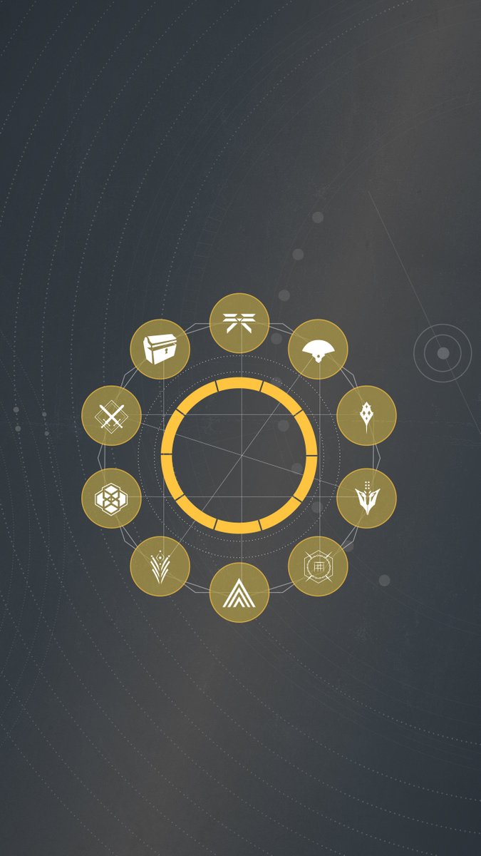silentwalker__'s tweet photo. Reviving some D1 Emblem Wallpapers.
Missing those times...

Fun fact! Machina Sacra was the very first emblem wallpaper I've done. I loved that emblem so much that I start searching for a full hd version of it and I didn't find it so I decided to recreate and then 10 years later here we are.

#WeWantDestiny3