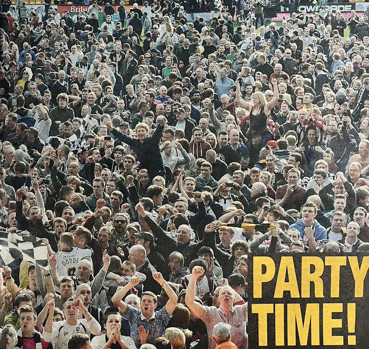 pvfcprogs's tweet photo. Season 12/13
League 2 - Promotion
Celebration time at Vale Park & down in Burslem! #pvfc #portvale
@TomPope69507931 #ValeLegend https://t.co/0PTsBlg2y4