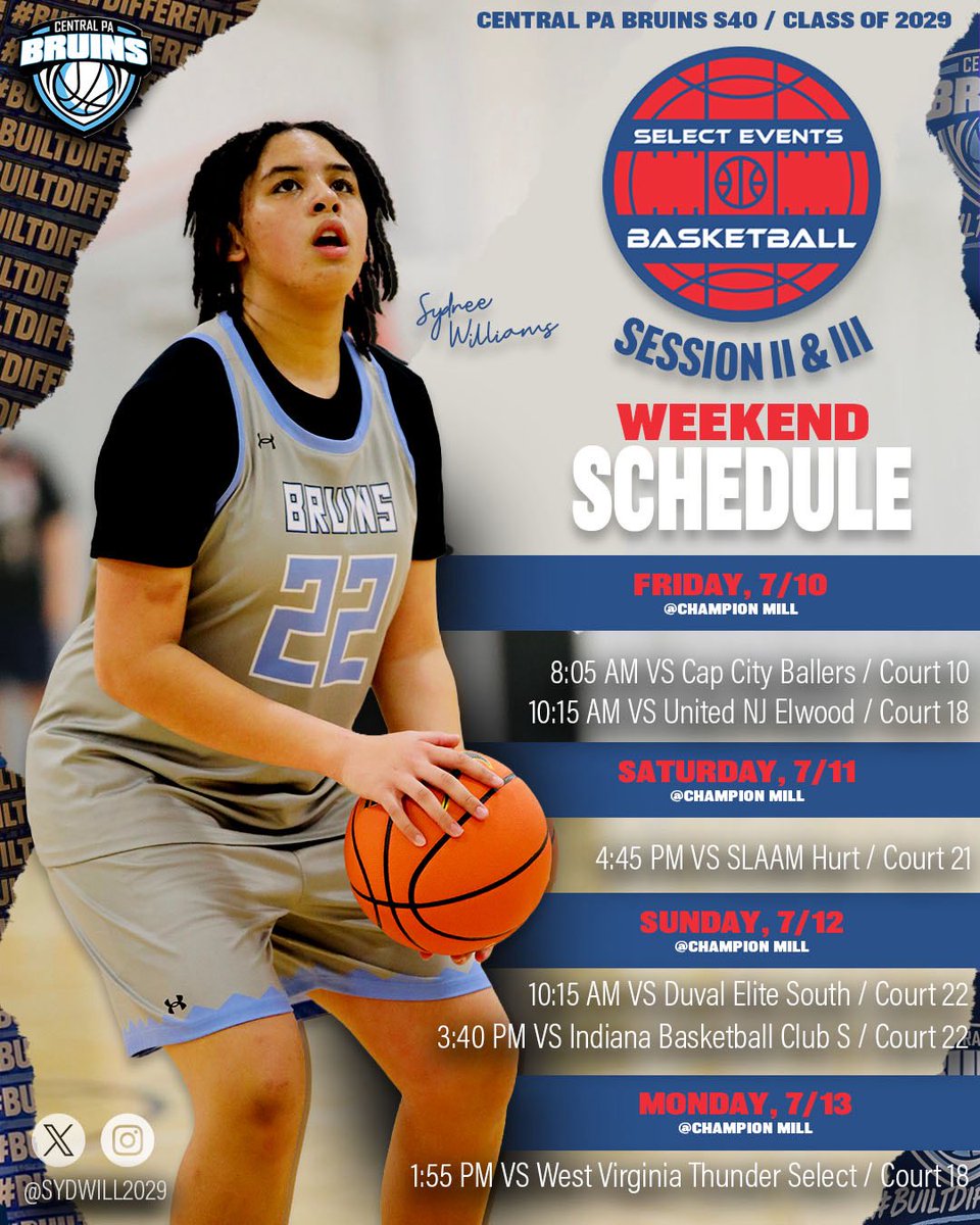 Sydwill2029's tweet photo. @Radford_WBB Hope to see you in Hamilton! https://t.co/MINcufZQ58