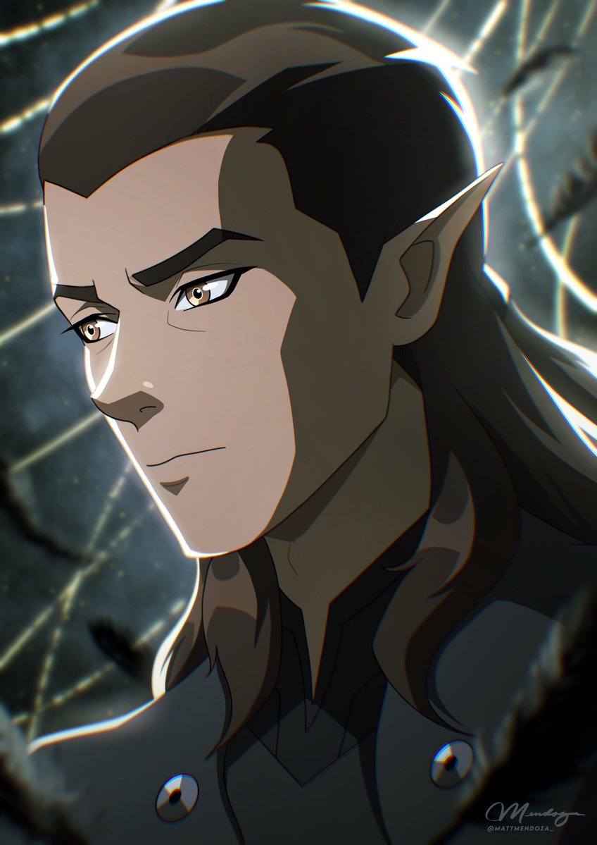 mattmendoza_'s tweet photo. Vax’ildan 🐦‍⬛ 

What a legandary character! Probably one of my favourites of all time. I feel like his level of selflessness is a key trait he brings to the party, and I love him for that. 🖤 

#vaxildan #thelegendofvoxmachina #criticalrole https://t.co/yXD7WXBa6w