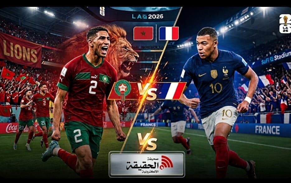 Al_hqyqa's tweet photo. هل يثأر أسود الأطلس اليوم من إقصاء مونديال 2022، أم تكرر فرنسا تفوقها؟ 

مواجهة كسر العظم تتجدد في #كاس_العالم_٢٠٢٦ فهل ينجح المنتخب المغربي في ردّ الدّين والدخول إلى التاريخ من جديد؟ 🦁🔥
شاركونا توقعاتكم للنتيجة في التعليقات https://t.co/SS4QpQI3YJ