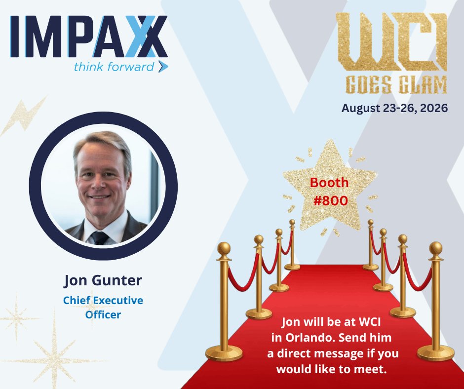 ThinkForward's tweet photo. Join Jon Gunter at the Workers' Compensation Institute's Annual Conference in Orlando, FL. Be sure to stop by the IMPAXX booth #800, and send Jon a direct message to schedule time to meet.
https://t.co/SYNRODsWS1
#MedicareSetAsides #MSAs #MSPCompliance #MedicareSecondaryPayer https://t.co/i1MljUbMHU