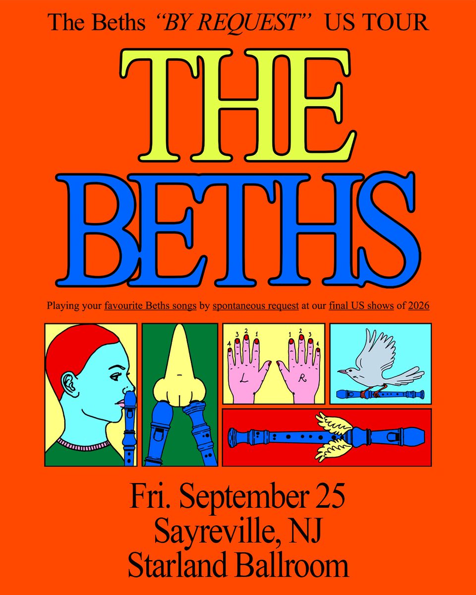 starlandNJ's tweet photo. So excited to welcome @THEBETHS here on Friday, September 25th 🙌 snag your presale tickets now with code: JERSEY https://t.co/vA2q6qU4mH