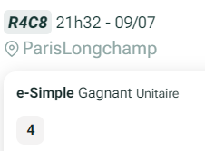 TurfFun88's tweet photo. Der de Longchamp https://t.co/51G8v9I6N3