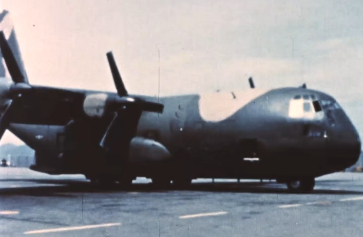 aviationarchive's tweet photo. From narration excerpts from the source C-130 Gunship II video:  

Normally, Big Spooky carried 6,000 rounds of 20mm and 32,000 rounds of 7.62 ammunition.  

Over the Ho Chi Minh Trail, it was shooting nearly eight tons of ammunition per night.  

In just one week of night interdiction missions in Laos, Big Spooky proved the devastating effect of its accurate and smothering firepower. On seven sorties along the Ho Chi Minh Trail, the enemy's main avenue of supply and communications, it destroyed 23 trucks, damaged eight more, set off 22 secondary fires and explosions, and knocked out three automatic weapons positions.👀