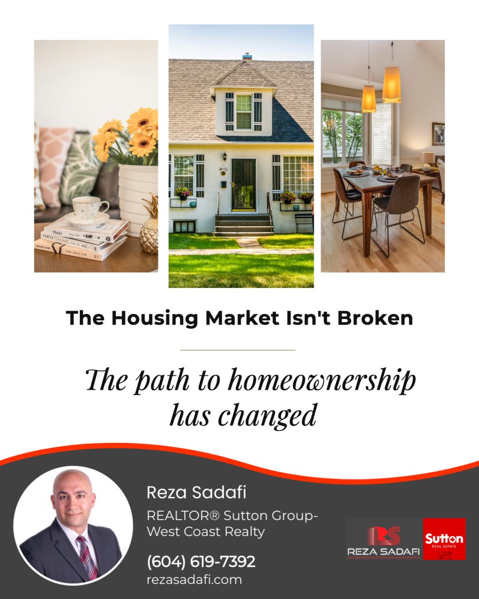 SadafiRealty's tweet photo. Today's market looks different from what it did years ago, but opportunities exist.

Successful buyers are:
✔️ Expanding their search
✔️ Considering different property types
✔️ Exploring financing options
✔️ Focusing on long-term goals

Homeownership is within reach. https://t.co/iroVoSJjm7