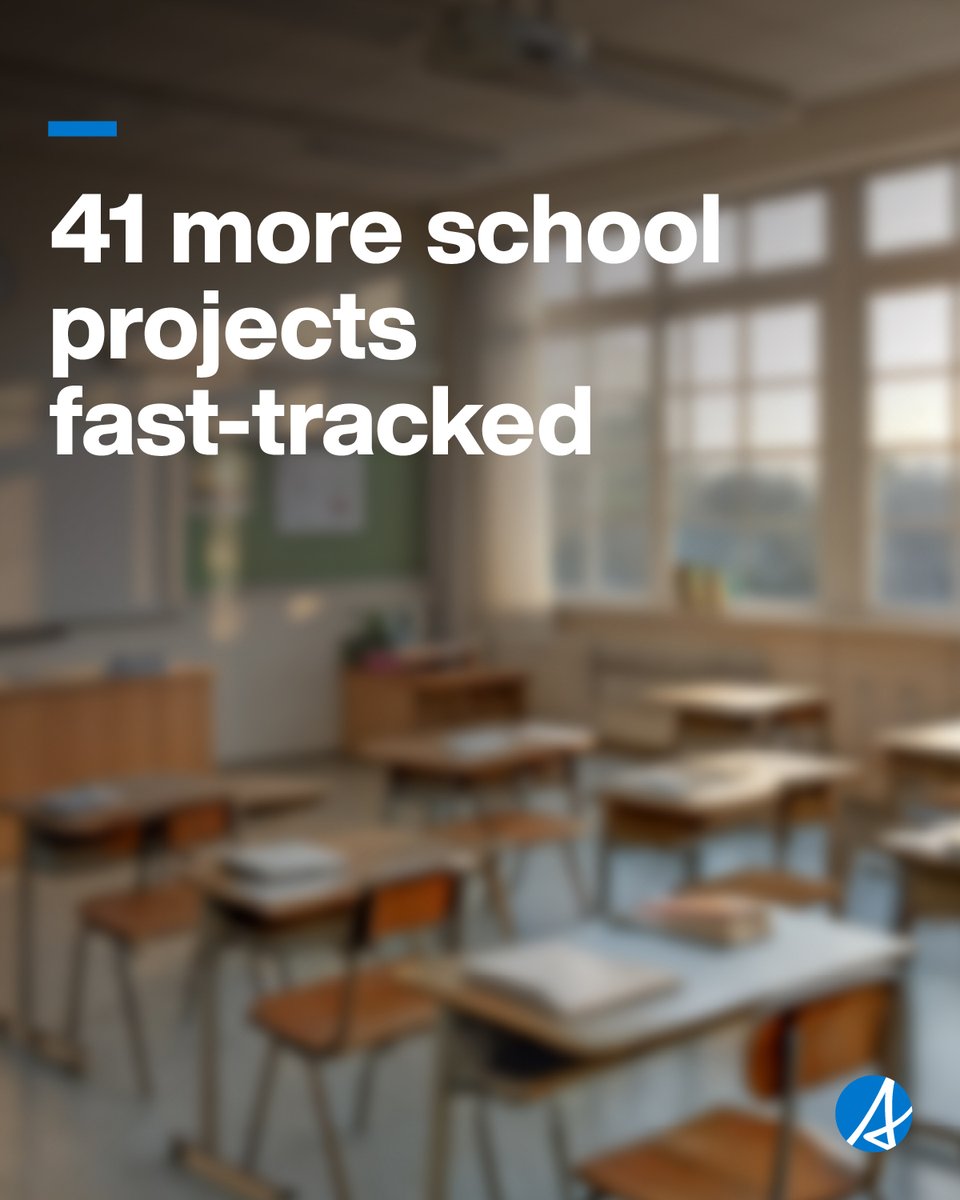 AlbertaEd's tweet photo. Alberta’s government is accelerating 41 more school projects – 16 in Calgary, 11 in Edmonton and 14 in communities across the province – through Schools Now, so new and modernized schools can be built sooner. #SchoolsNow #AbEd 

https://t.co/216lm0MSfD https://t.co/XJZzMW21P7