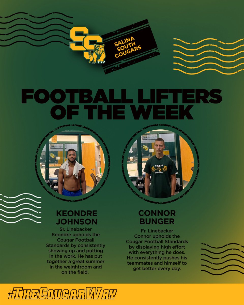 SalinaFootball's tweet photo. Lifters of the week‼️💪 https://t.co/ks3tqBoeUi