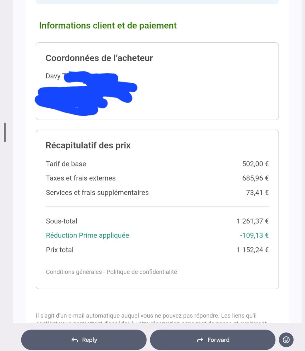 ngendvava's tweet photo. @IATA @Go_voyages @eDreams @opodo @eDreams_ODIGEO @IATA same airline-rule not documented while buying plane tickets for 1152,24€ for 2 passengers from @Go_voyages. Denied boarding, customer support was contacted, stalled. They met another colleague who had the same issue and bought together 3 new return tickets for 2695,84€. https://t.co/OwQlUqgw9h