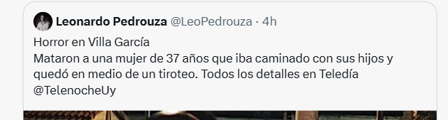 riverafrutos's tweet photo. Se acuerdan del hombre que murió acribillado cuando iba a llevar una cocina a la casa de su hija?
Y la niña baleada cuándo iba a comprar un helado al almacén de la esquina?
Y La mujer que murió en la parada del ómnibus en medio de una balacera?
Y los niños que duermen tirados en el piso por las balaceras nocturnas habituales?

No se están matando entre ellos, nos están matando a nosotros!!