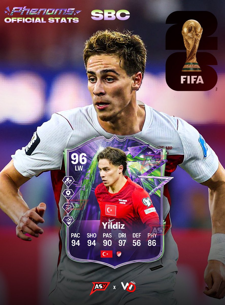 AsyFutTrader's tweet photo. 🚨 YILDIZ 🇹🇷 SBC OFFICIAL STATS ✅️👀🔥

✅️ OFFICIAL STATS + PS+
⏳️ EXPECTED THIS FRIDAY https://t.co/V4zehYHWoi